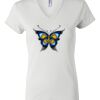 Women's Short Sleeve V-Neck T-Shirt Thumbnail