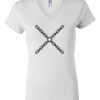 Women's Short Sleeve V-Neck T-Shirt Thumbnail