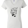 Women's Short Sleeve V-Neck T-Shirt Thumbnail