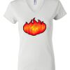 Women's Short Sleeve V-Neck T-Shirt Thumbnail