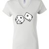 Women's Short Sleeve V-Neck T-Shirt Thumbnail