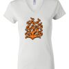 Women's Short Sleeve V-Neck T-Shirt Thumbnail