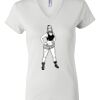 Women's Short Sleeve V-Neck T-Shirt Thumbnail