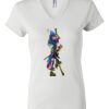 Women's Short Sleeve V-Neck T-Shirt Thumbnail