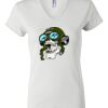 Women's Short Sleeve V-Neck T-Shirt Thumbnail
