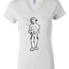 Women's Short Sleeve V-Neck T-Shirt Thumbnail
