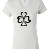 Women's Short Sleeve V-Neck T-Shirt Thumbnail