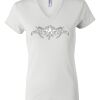 Women's Short Sleeve V-Neck T-Shirt Thumbnail