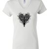 Women's Short Sleeve V-Neck T-Shirt Thumbnail