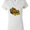 Women's Short Sleeve V-Neck T-Shirt Thumbnail