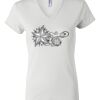 Women's Short Sleeve V-Neck T-Shirt Thumbnail