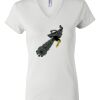 Women's Short Sleeve V-Neck T-Shirt Thumbnail
