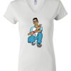 Women's Short Sleeve V-Neck T-Shirt Thumbnail