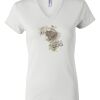 Women's Short Sleeve V-Neck T-Shirt Thumbnail