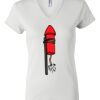 Women's Short Sleeve V-Neck T-Shirt Thumbnail
