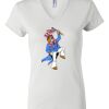 Women's Short Sleeve V-Neck T-Shirt Thumbnail