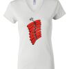 Women's Short Sleeve V-Neck T-Shirt Thumbnail