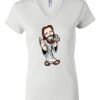 Women's Short Sleeve V-Neck T-Shirt Thumbnail