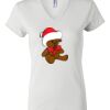 Women's Short Sleeve V-Neck T-Shirt Thumbnail