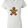 Women's Short Sleeve V-Neck T-Shirt Thumbnail
