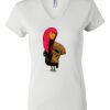 Women's Short Sleeve V-Neck T-Shirt Thumbnail