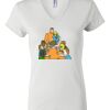 Women's Short Sleeve V-Neck T-Shirt Thumbnail