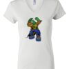 Women's Short Sleeve V-Neck T-Shirt Thumbnail